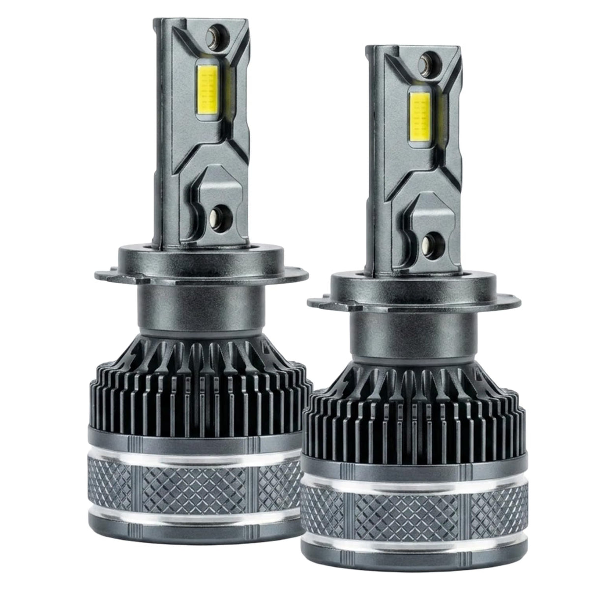 H7 Car Led Headlight Bulbs, 150W 12,000 Lumens Super Bright | Set Of 2