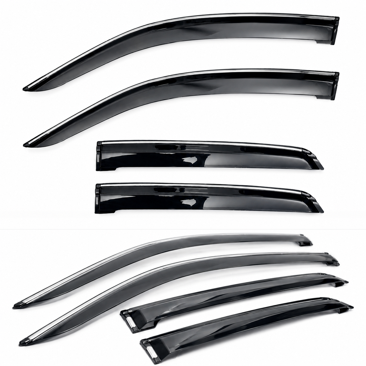 Maruti Suzuki Fronx Chrome Door Visor | Set Of 4