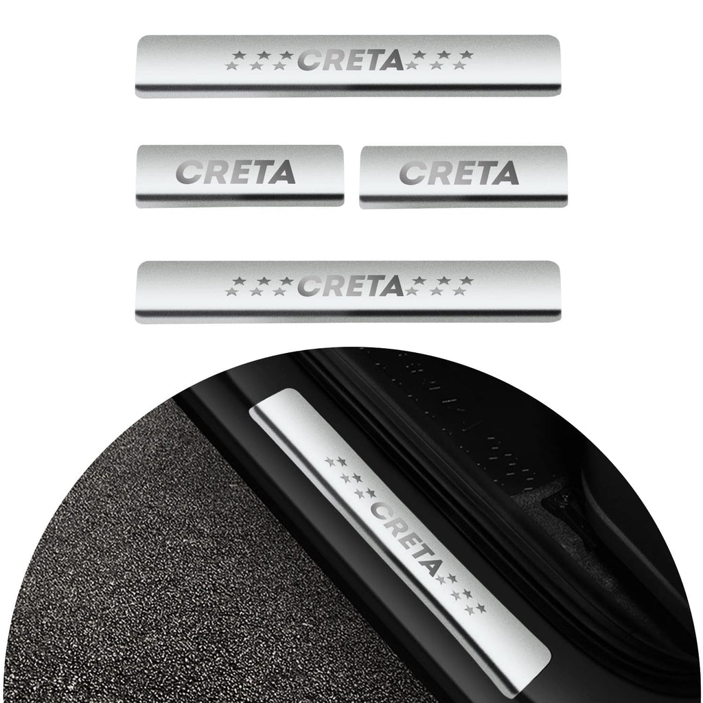 Hyundai Creta Door Sill Plates | Set of 4 Pcs