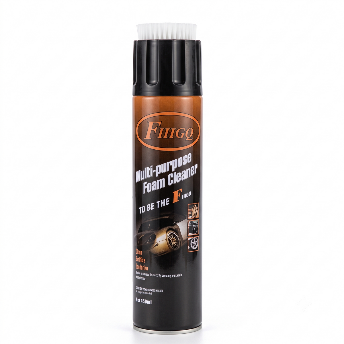 FiHGO foam cleaner 650 ml for car & bike cleaning