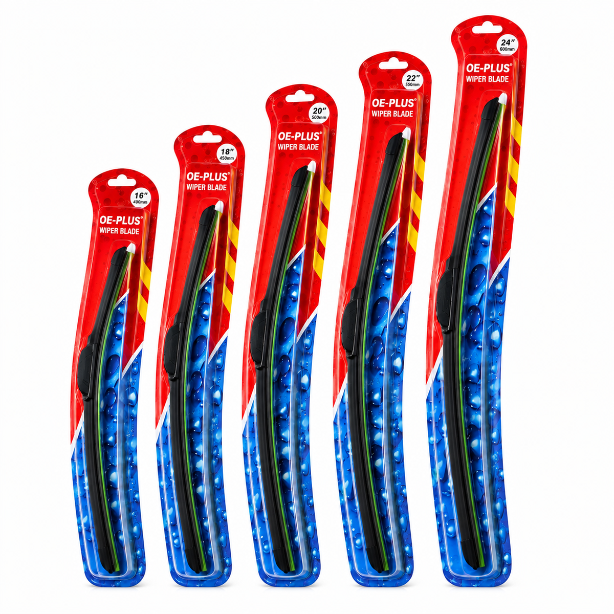 OE-Plus Premium Wiper Blade Set